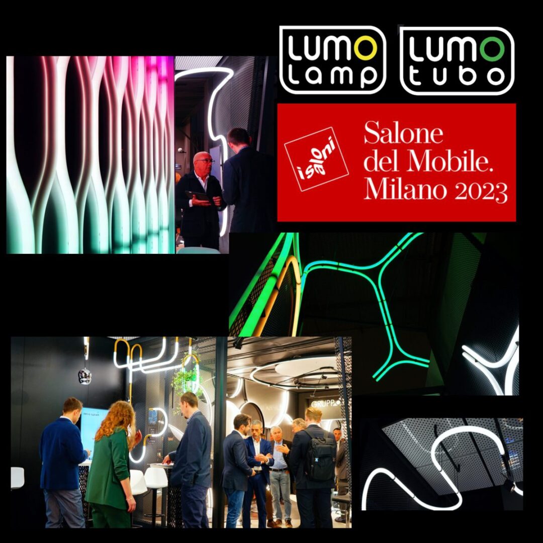 Participation in the amazing Euroluce 2023 in Milan – DESIGN is born there